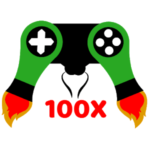 100X Game Booster Pro - 100배 게임 부스터 프로 (프로) 1.0 1 100x game booster pro logo
