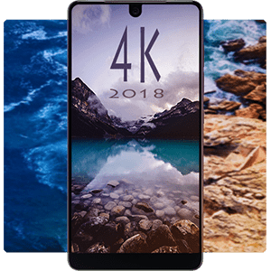 4K 배경 화면 및 Amoled HD 배경 12.0 1 4K Wallpapers Logo 1