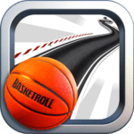BasketRoll 3D Rolling Ball Logo