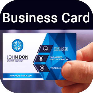 Business Card Maker Free Visiting Card Maker photo - 비즈니스 카드 메이커 무료 명함 메이커 사진 (프로) 8.3 1 Business Card Maker Free Visiting Card Maker photo