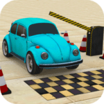 Classic Car Parking Real Driving Test Logo