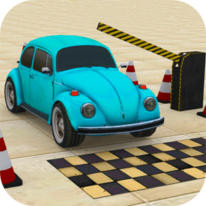 클래식 주차 실제 운전 테스트 1.2 1 Classic Car Parking Real Driving Test Logo