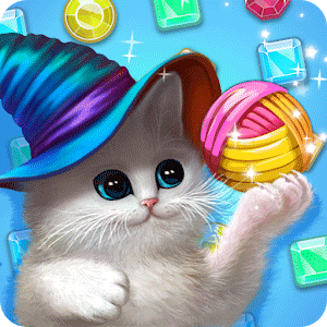 귀여운 고양이: 매직 어드벤처 1.2.7 버그판 1 Cute Cats Magic Adventure Logo