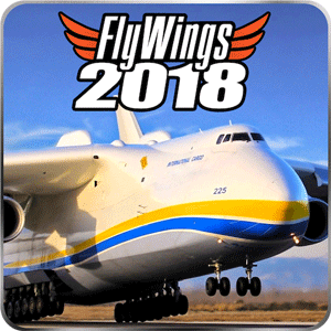 Flight Simulator 2018 FlyWings Free - 플라이트 시뮬레이터 2018 플라이윙스 무료 (풀) 2.2.7 1 Flight Simulator 2018 FlyWings Full Logo