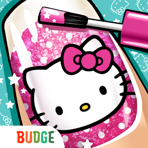 Hello Kitty 네일 살롱 1.11 버그판 1 Hello Kitty Nail Salon Logo