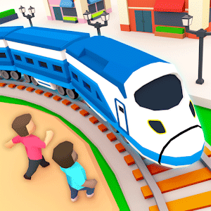 한가한 관광 열차 - 열차 수송 게임 1.1.8 버그판 1 Idle Trains Logo