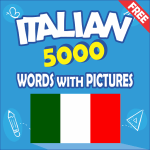 Italian 5000 Words with Pictures - 이탈리아어 5000 단어와 그림 20.02 1 Italian 5000 Words with Pictures Logo