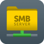 LAN drive SAMBA Server Client Logo