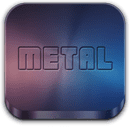 Metal APEX.NOVA .GO .ADW THEME logo