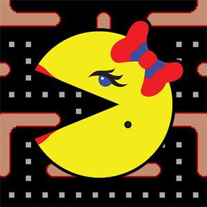 Ms. PAC-MAN - 미스 팩맨 2.6.0 1 Ms. PAC MAN by Namco logo b