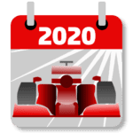 Racing Calendar 2020 No Ads Logo