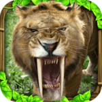 Sabertooth Tiger Simulator Logo
