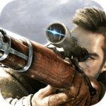 Sniper 3D Strike Assassin Ops Gun Shooter Game logo c