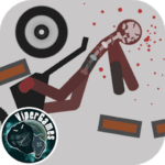 Stickman Dismounting Logo