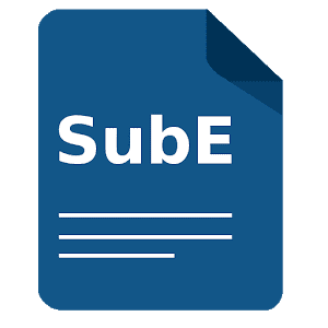 SubE: Subtitle Editor - 서브E: 자막 편집기 1.0.7 1 SubESubtitle Editor