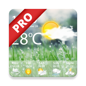 Weather Pro - Weather Real-time Forecast - 날씨 프로 - 실시간 날씨 예보 (프로) 1.3 1 Weather Pro Weather Real time Forecast