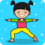 Yoga for Kids and Family fitness Easy Workout