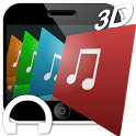 iSense Music 3D Music Player logo