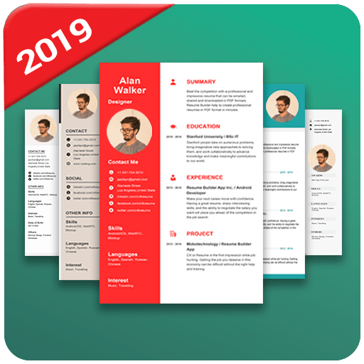 Resume Builder & CV Maker - PDF Template Editor - 이력서 작성기 및 CV 제작자 - PDF 템플릿 편집기 (프로) 9.1.18.pro 1 unnamed 255