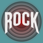 rock music online radio logo
