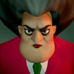 scary teacher 3d logo