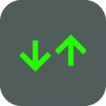 data monitor simple net meter logo