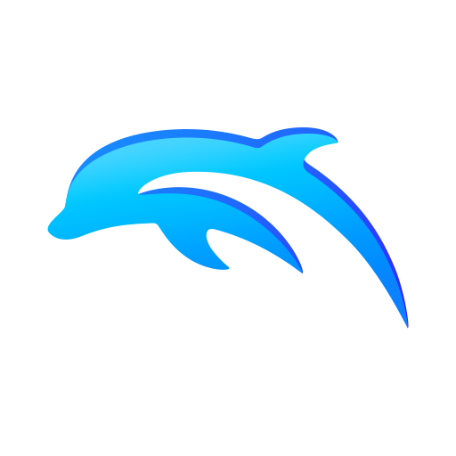 Dolphin Emulator - 돌핀 에뮬레이터 2506a 버그판 1 dolphin emulator logo