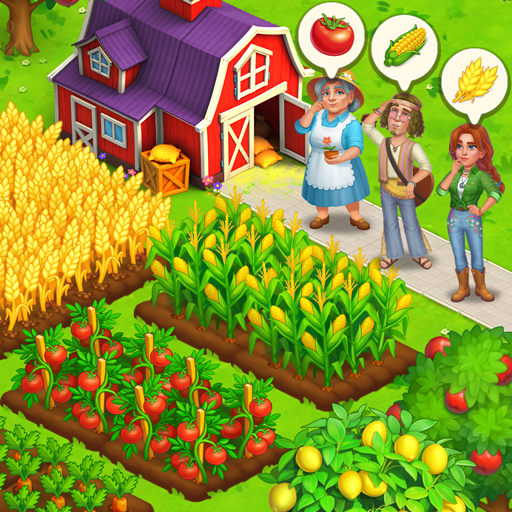Farm Town - Family Farming Day - 농장 마을 - 가족 농업의 날 4.41 버그판 1 farm town android logo