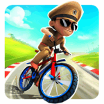 little singham cycle race logo