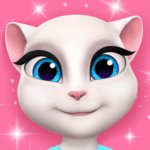 my talking angela android logo