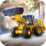 construction simulator 4 logo