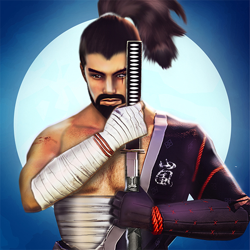 Ninja Shadow Fight- Samurai 3d - 닌자 섀도우 파이트 - 사무라이 3D 1.4 버그판 1 shadow ninja warrior logo