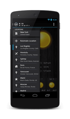 AIO Widgets – AIO 위젯 1.2.1 2