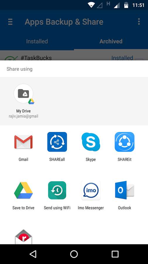 APK Backup/Share/Restore PRO – APK 백업/공유/복원 PRO (프로) 1.0 4