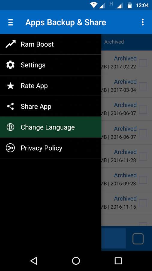 APK Backup/Share/Restore PRO – APK 백업/공유/복원 PRO (프로) 1.0 6