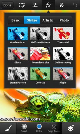 Adobe® Photoshop® Touch و Photoshop Touch for phone 1.1.3 – 어도비 포토샵 터치 1.5.1 3