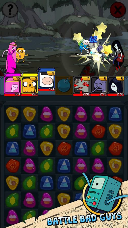 Adventure Time Puzzle Quest – 모험 타임 퍼즐 퀘스트 2.00 버그판 2