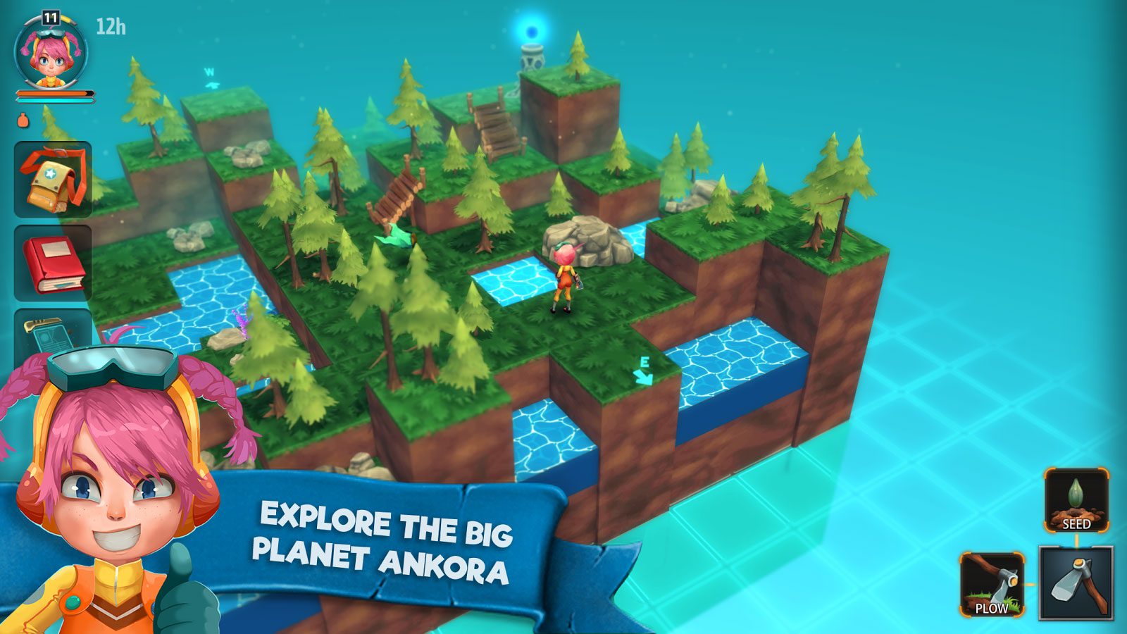 Ankora, craft and blocks planet – 안코라, 공예와 블록 행성 1.3.9 버그판 1