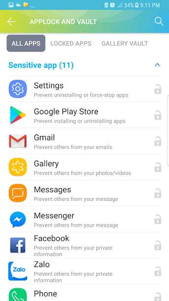 App lock & gallery vault – 앱 잠금 및 갤러리 금고 1.19 3