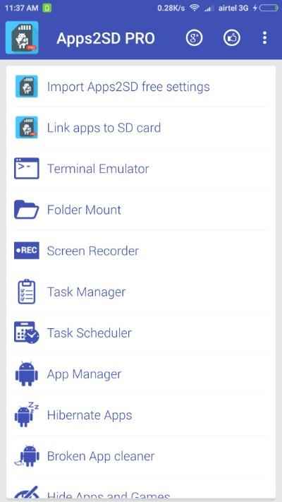App2SD PRO: All in One Tool – 앱2SD PRO: 올인원 도구 (프로) 16.0 버그판 7