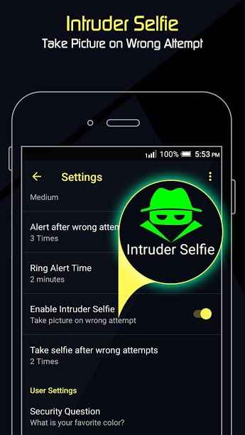 AppLock – Incredible (Fingerprint – Pattern Lock) PRO – 앱 잠금 – 인크레더블 (지문 – 패턴 잠금) PRO (프로) 1.7.3 4