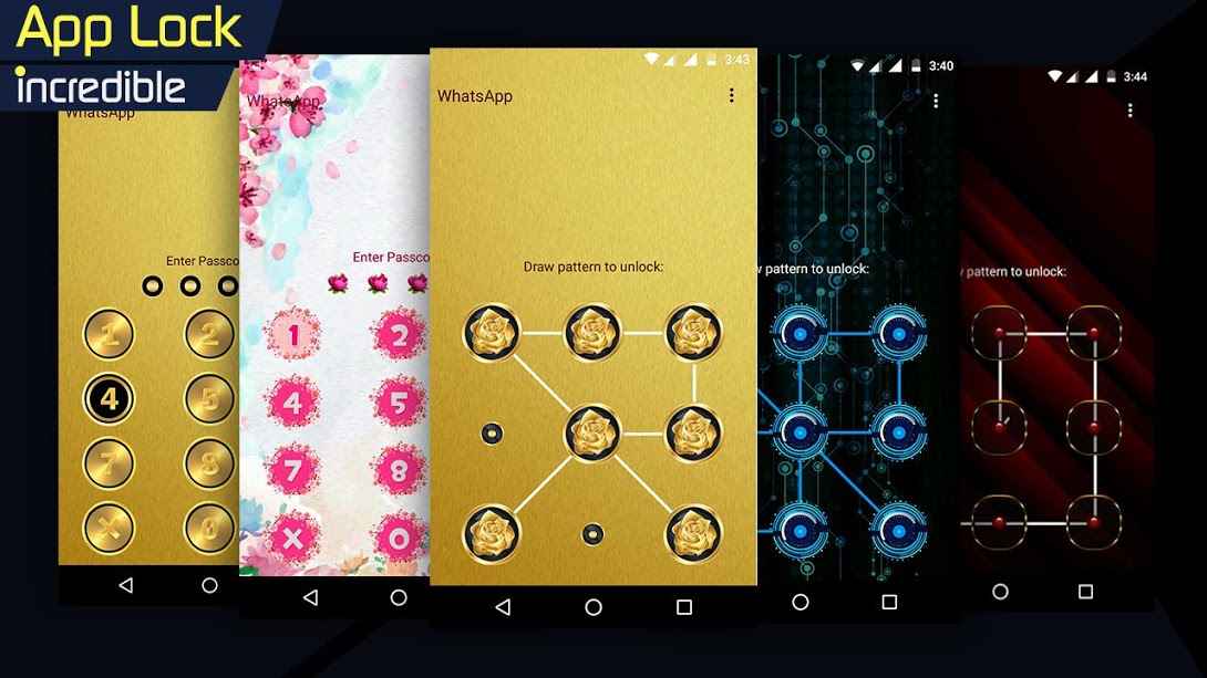 AppLock – Incredible (Fingerprint – Pattern Lock) PRO – 앱 잠금 – 인크레더블 (지문 – 패턴 잠금) PRO (프로) 1.7.3 6