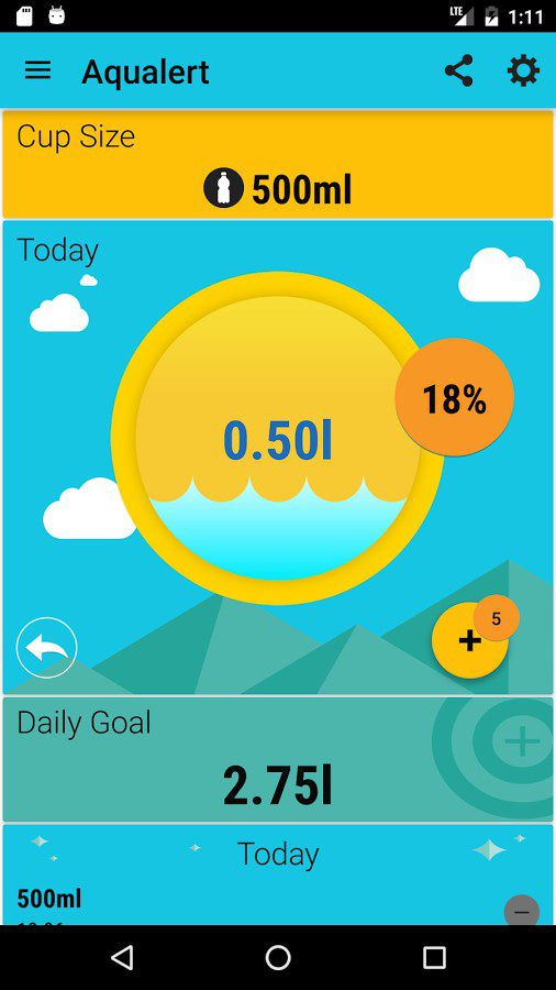 Aqualert Premium:Water Tracker – 아쿠알레르트 프리미엄: 물 추적기 (프리미엄) 7.73 7