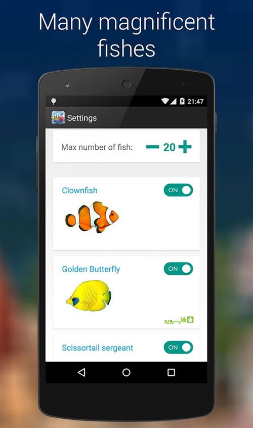 Aquarium 3D Live Wallpaper – 아쿠아리움 3D 라이브 배경화면 1.7.0 5