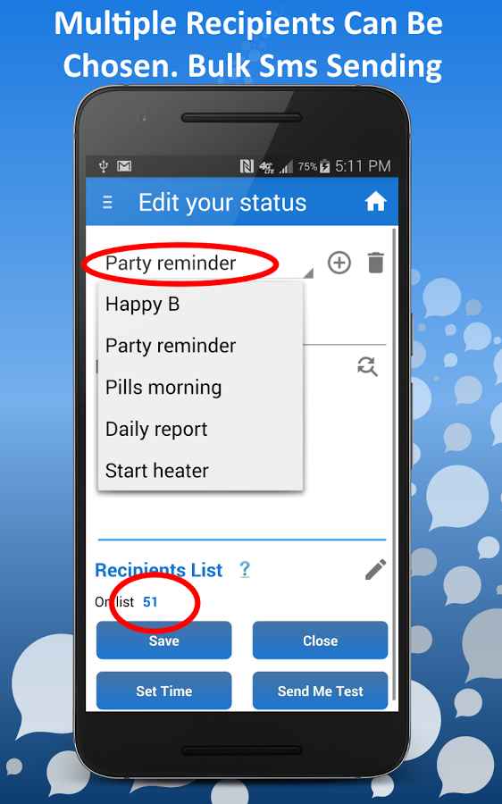 Auto SMS Scheduler + Sender – 자동 SMS 스케줄러 + 발신자 7.5.3 1