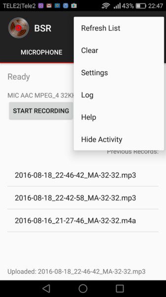 Background Sound Recorder – 배경 소리 녹음기 2.48 1