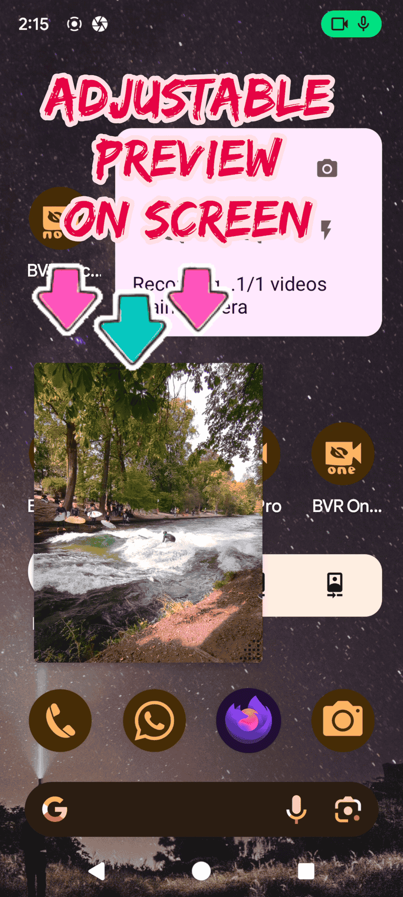 Background Video Recorder Pro – 배경 비디오 녹화기 프로 (프로) 11.5.77 3