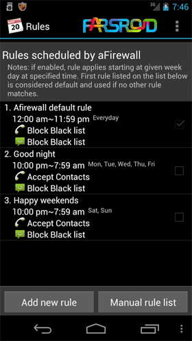 Call & Message blocker – 콜 및 메시지 차단기 4.8.3 3