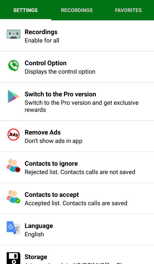 LMSOFT Call Recorder Pro  – LMSOFT 통화 녹음기 프로 (프로) 2.2.1 3