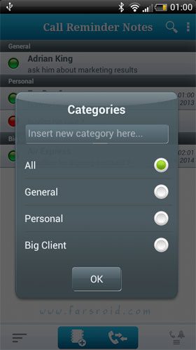 Call Reminder Notes – 콜 알림 노트 5.0.7 1
